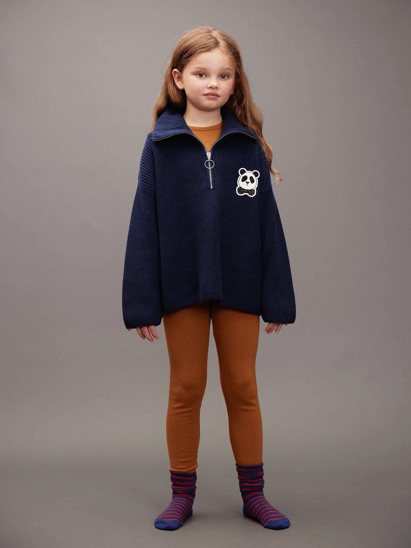 Panda Chunky Knit Sweater