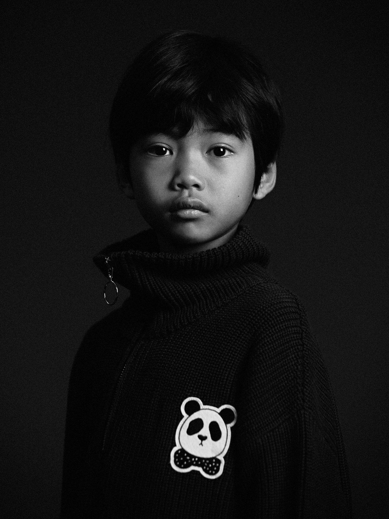Panda Chunky Knit Sweater