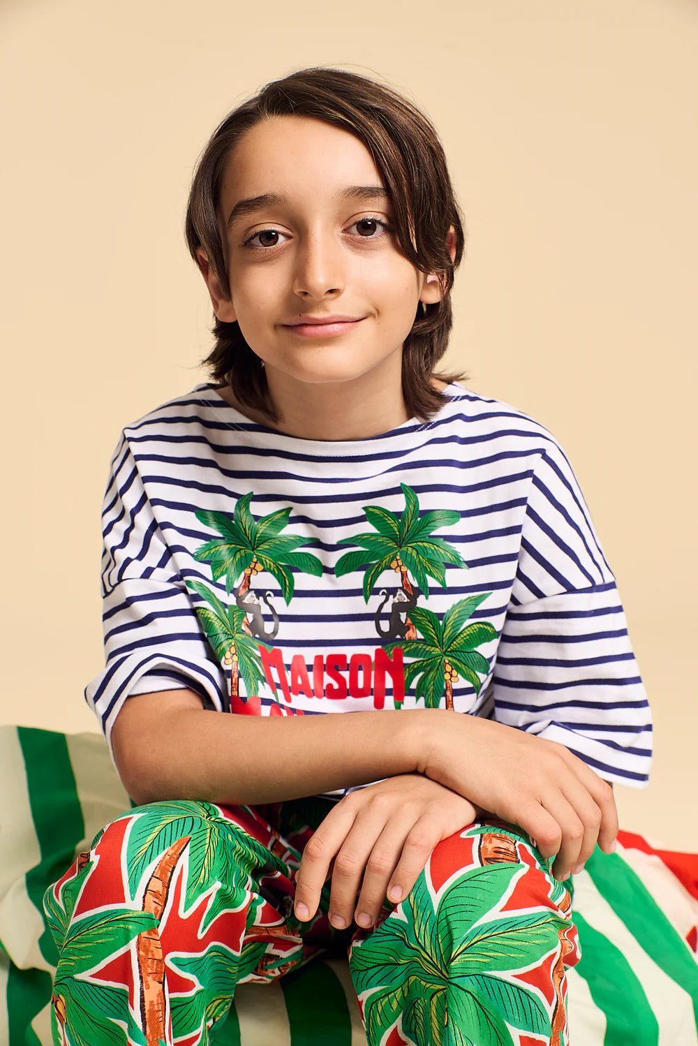 Monkey Stripes T-Shirt