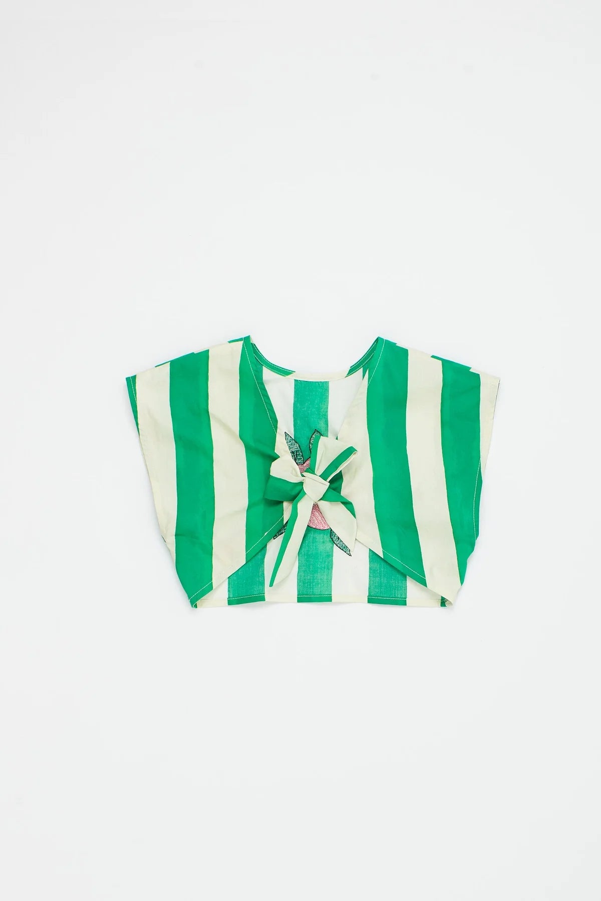 Flowers Stripes Top