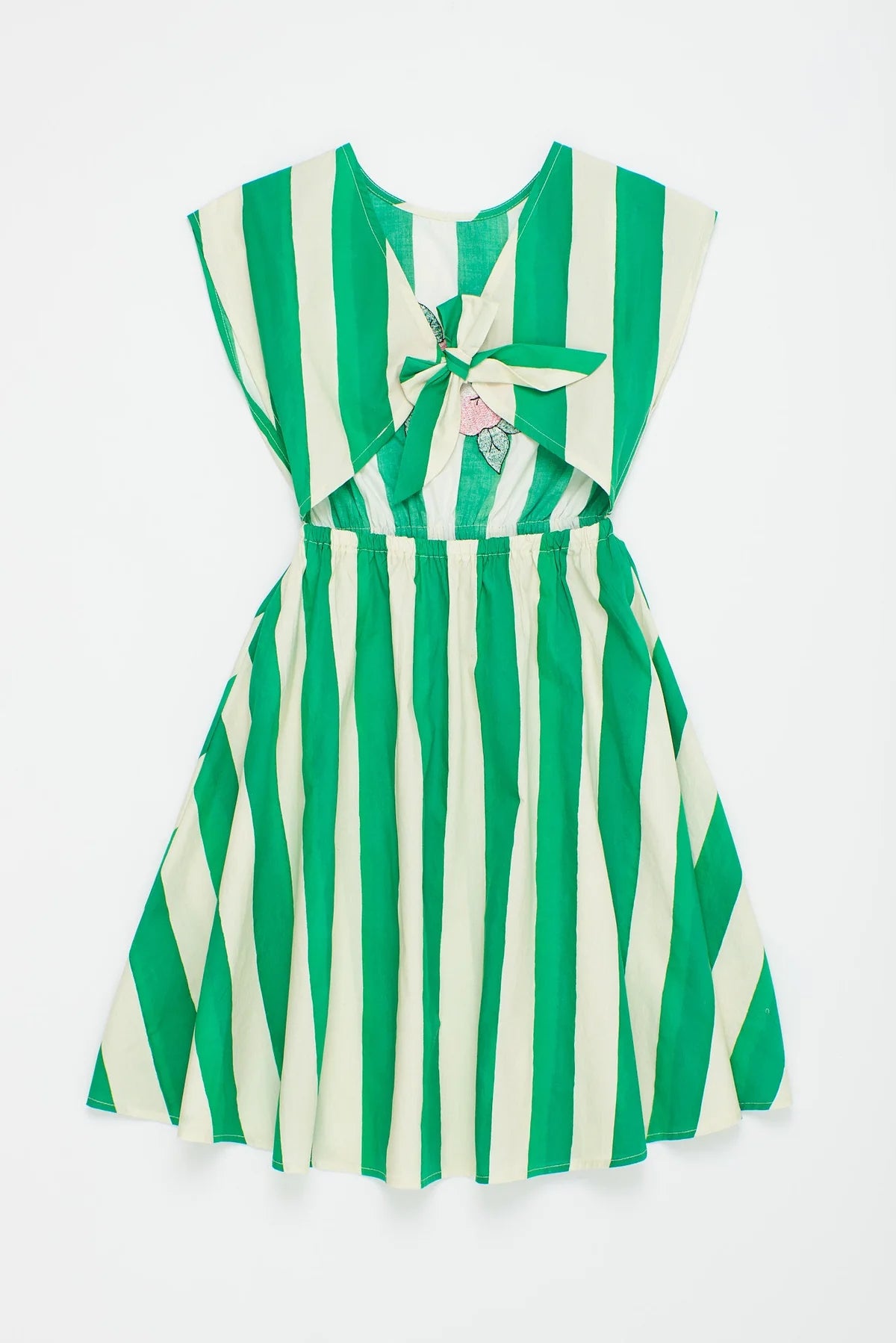 Flowers Stripes Dress