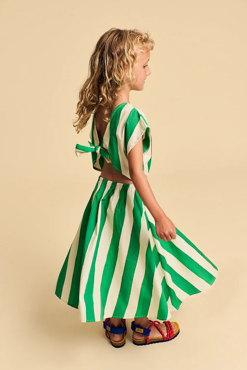 Flowers Stripes Dress