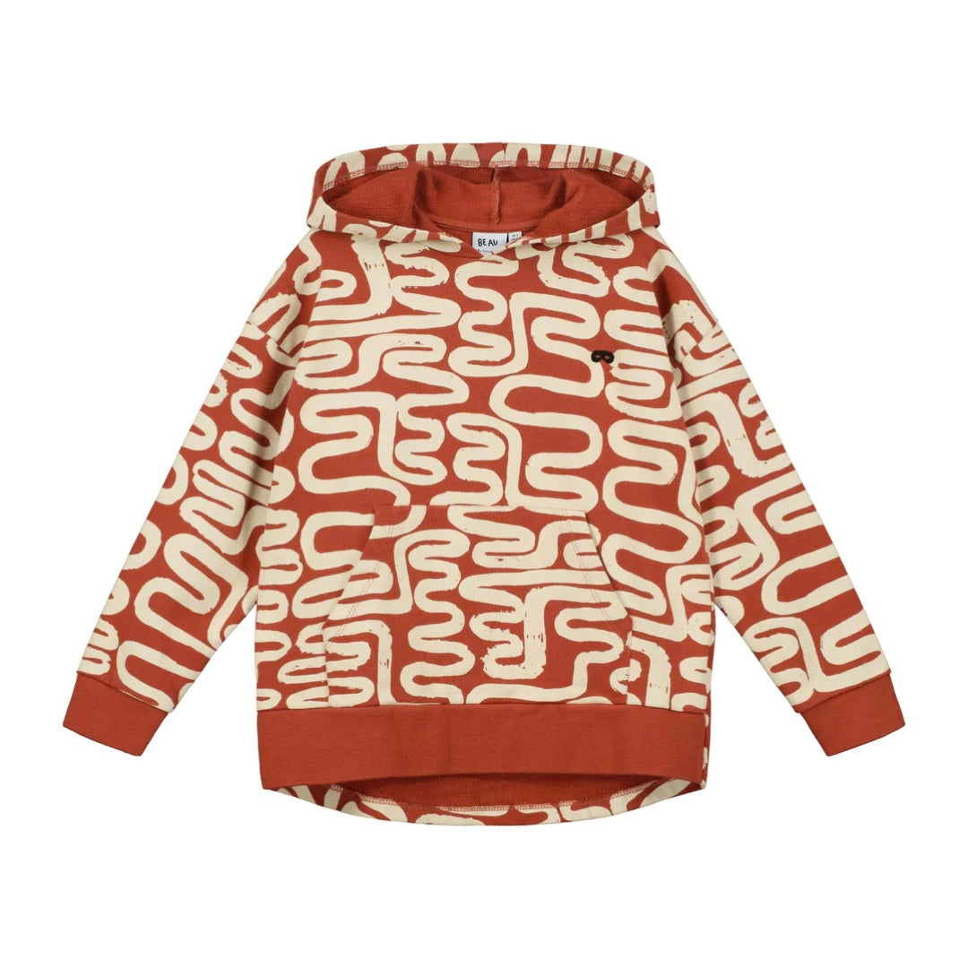 Chilli Oil Noodles Relaxed Fit Hoodie