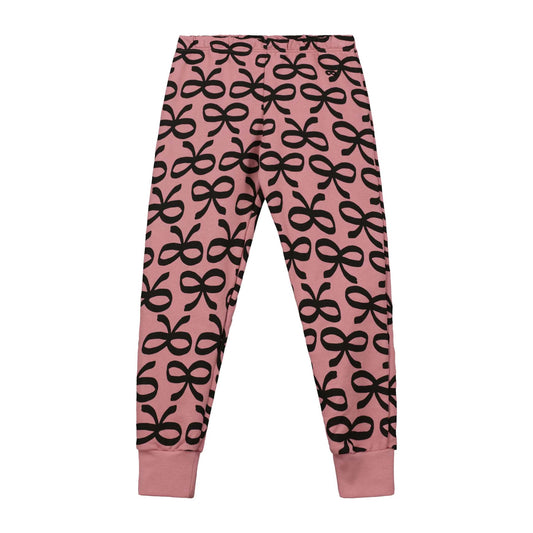 Dusty Rose Bows Sweatpants