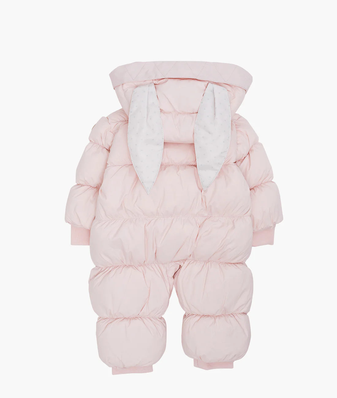 Puffer Bunny Baby Overall - Light Mauve
