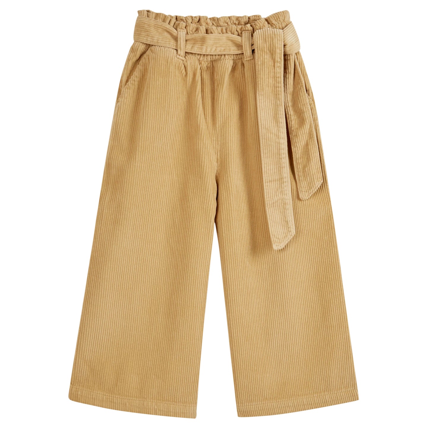 Biscuit Cropped Velvet Pants