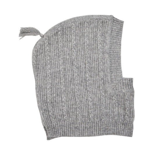 Cashmere & Merino Baby Balaclava - Grey