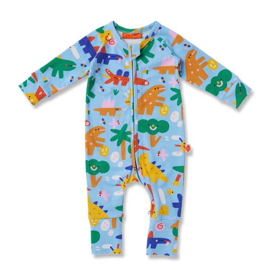 Dino Days Long Sleeve Playsuit