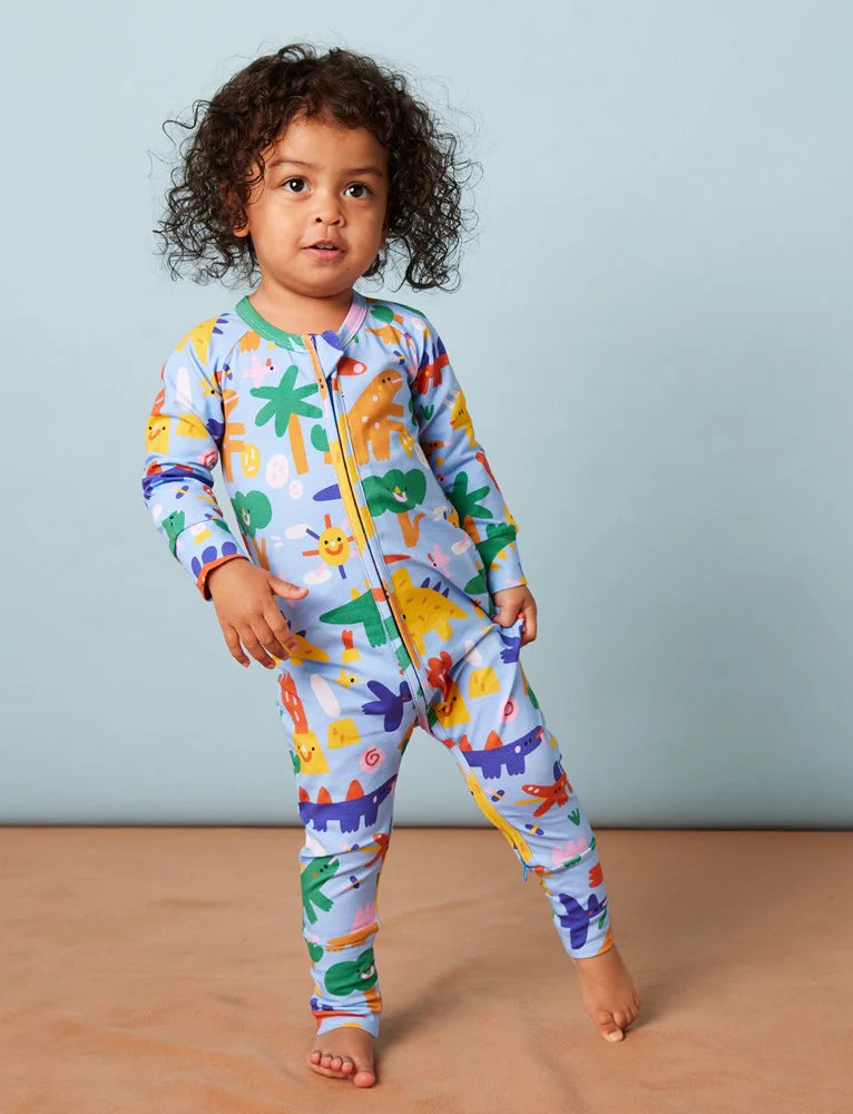 Dino Days Long Sleeve Playsuit