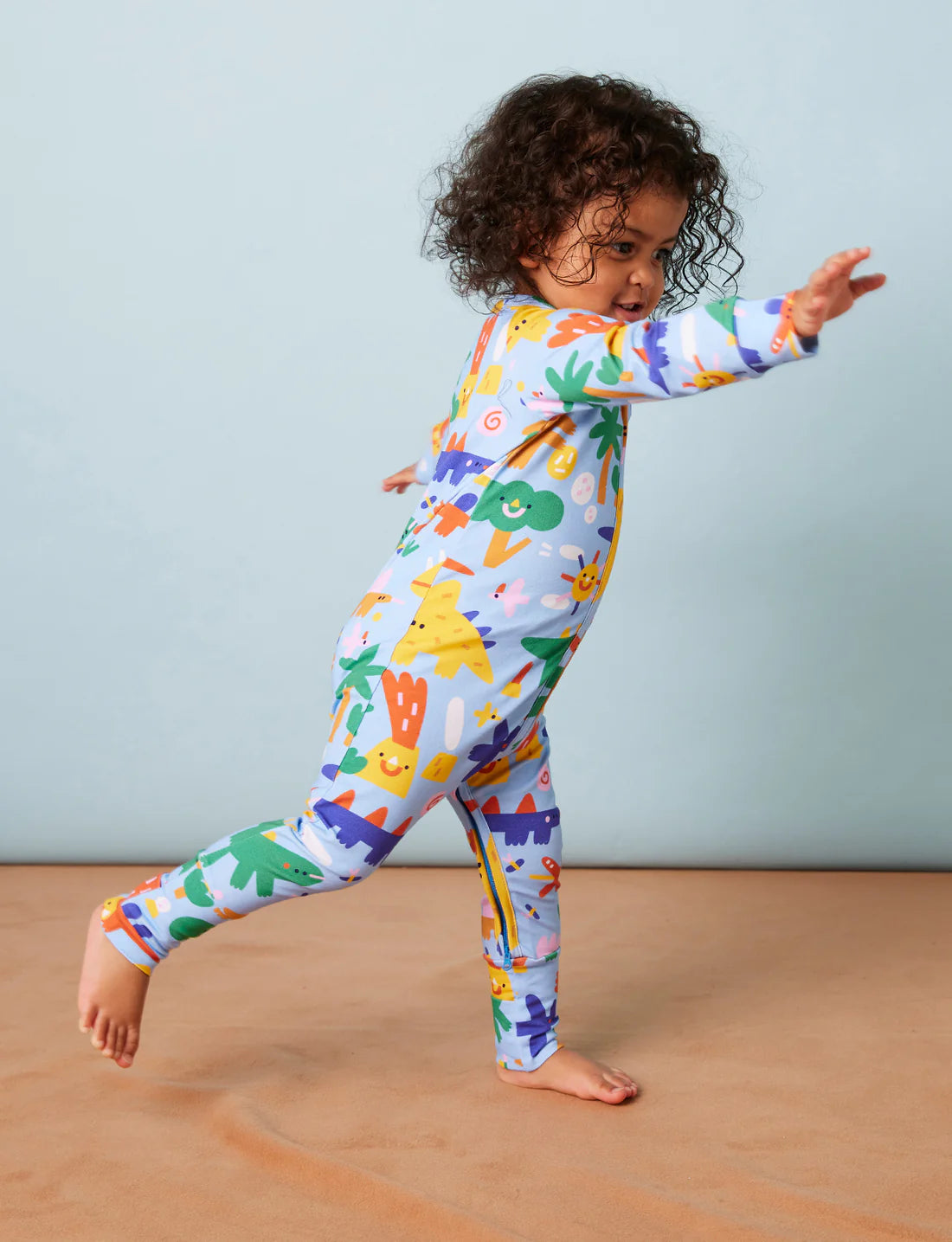 Dino Days Long Sleeve Playsuit