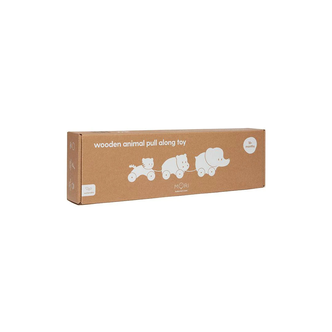 Wooden Pull-Along Toy - Animals