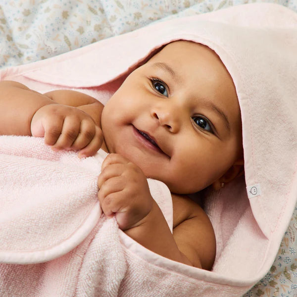Baby Hooded Towel - Pink