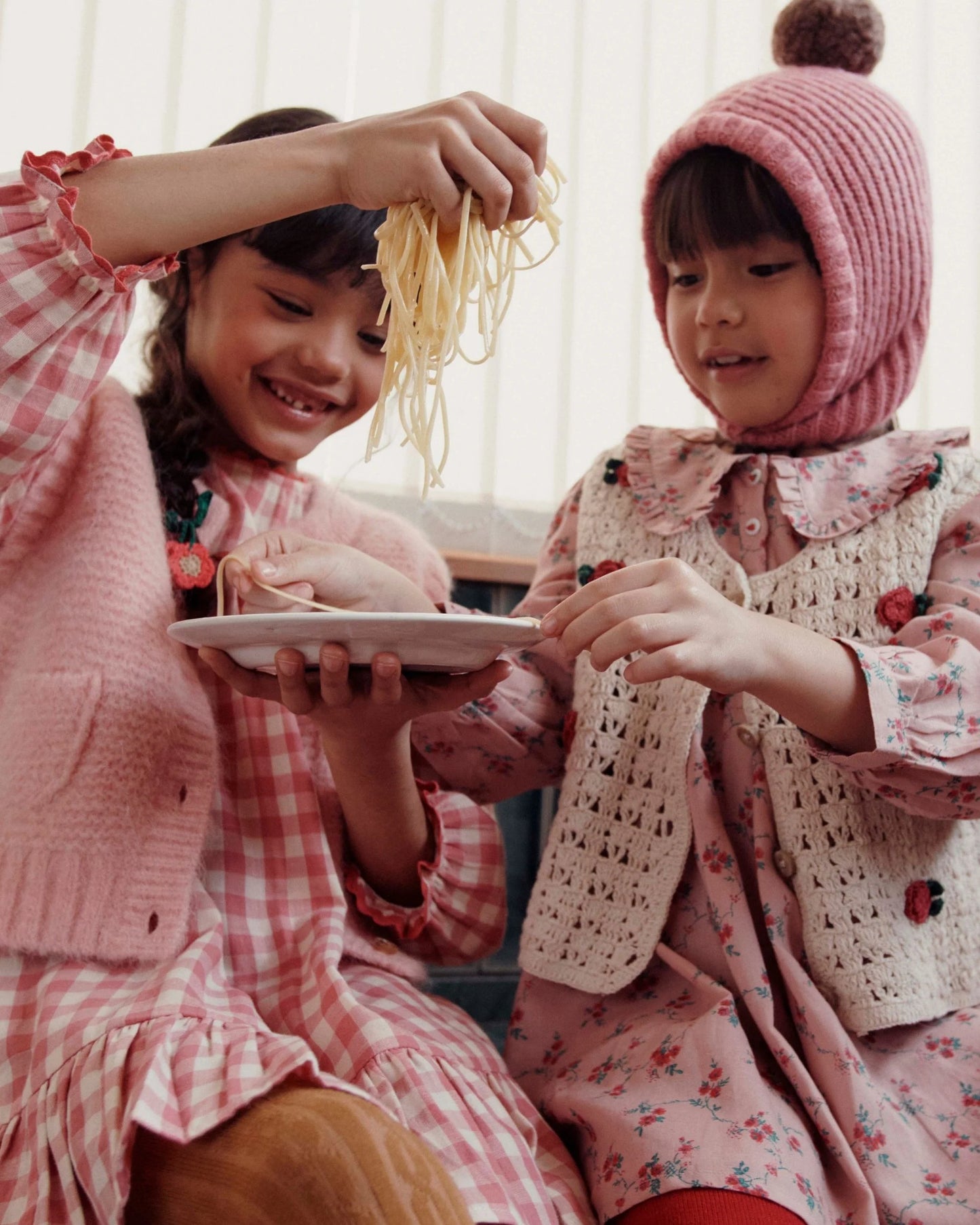 Pink Aster Child Dress