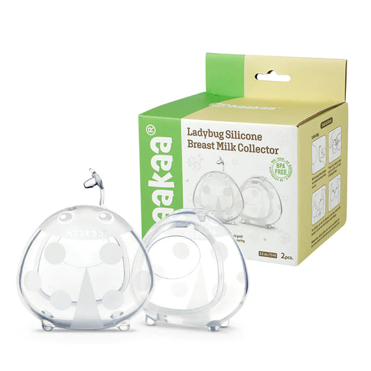 Silicone Ladybug Milk Collector and Storage Bag (40 ml x 2)