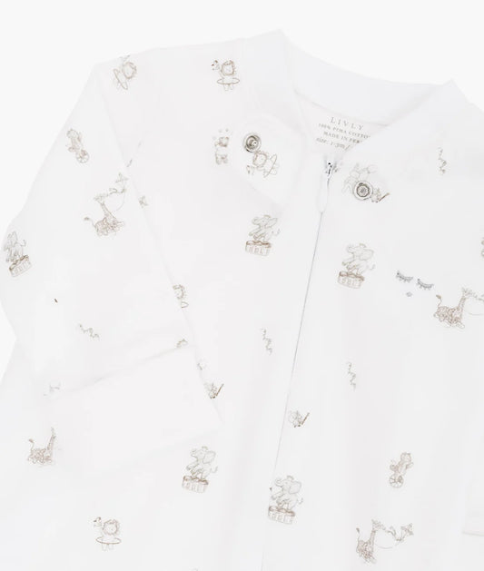 Celebration Parade Playsuit & Blanket - White