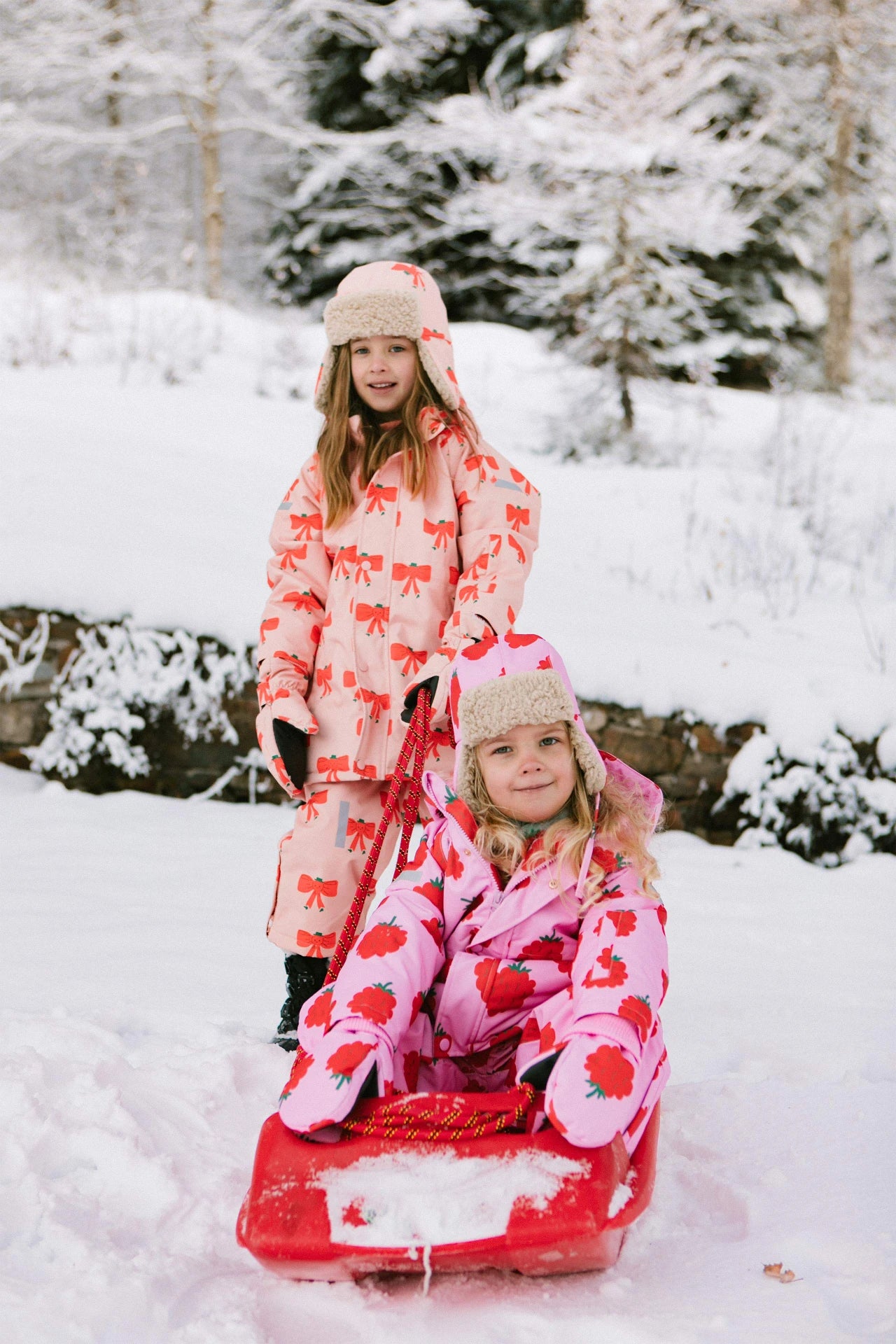 Raspberries Snow Jacket