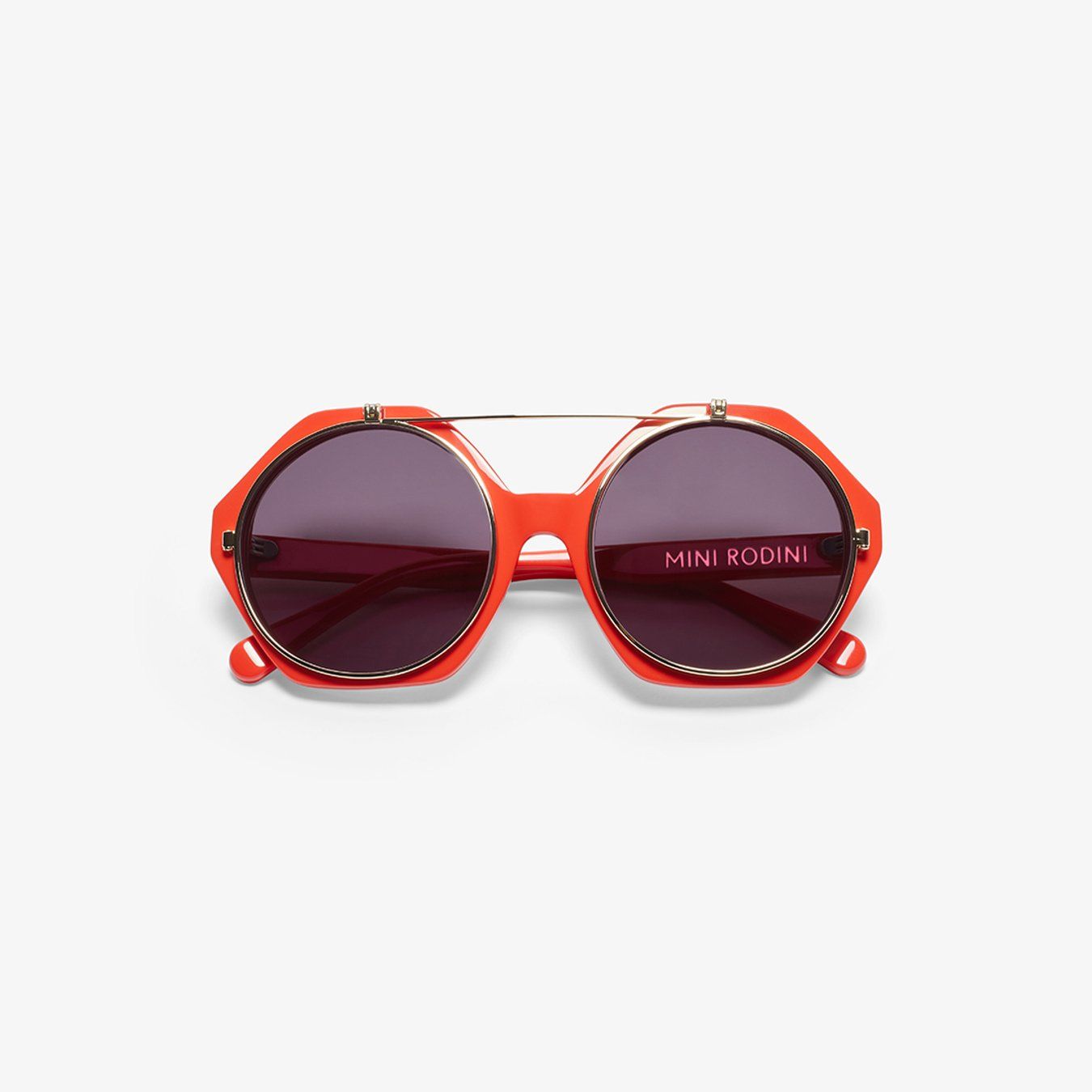 Flip Up Sunglasses - Red (6-11y)