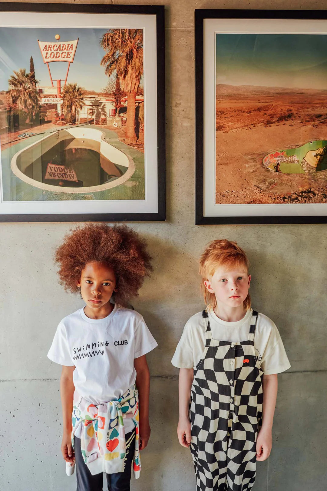 Classic White 'Swimming Club' T-shirt
