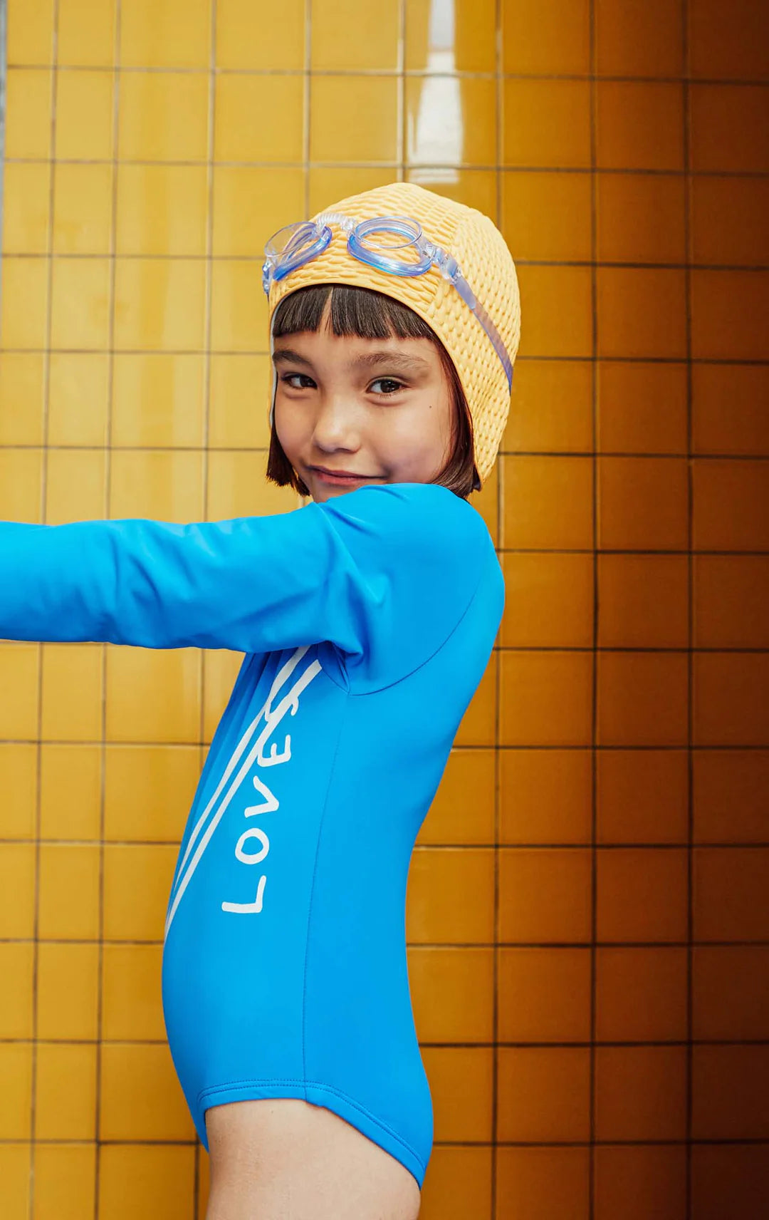 Blue Hero Long Sleeve Swimsuit