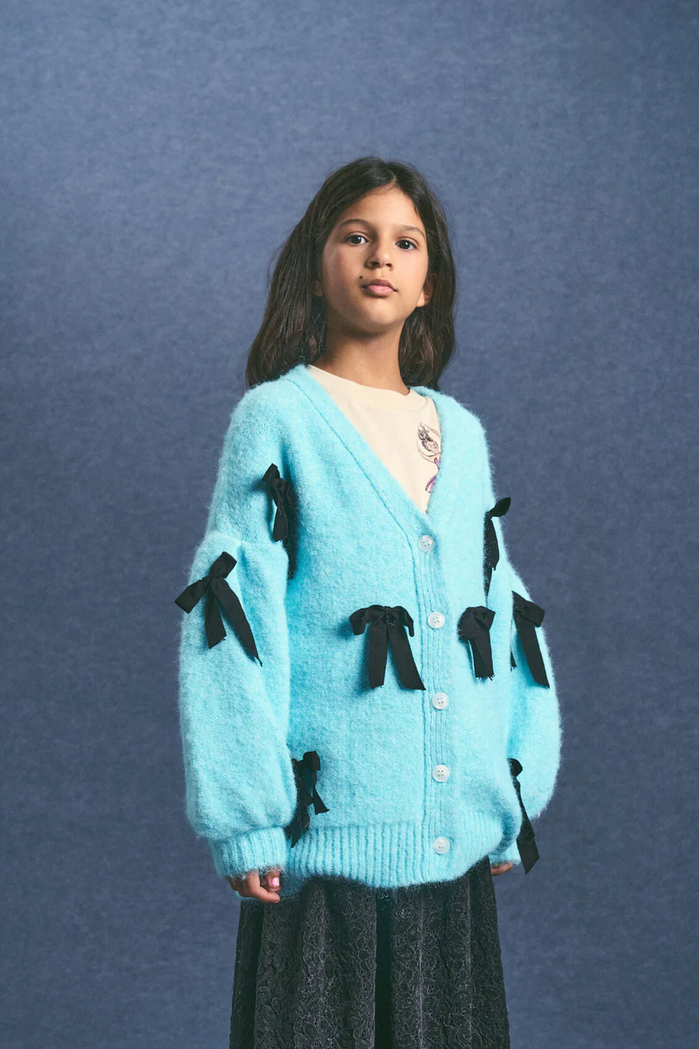 Bow Knit Cardigan