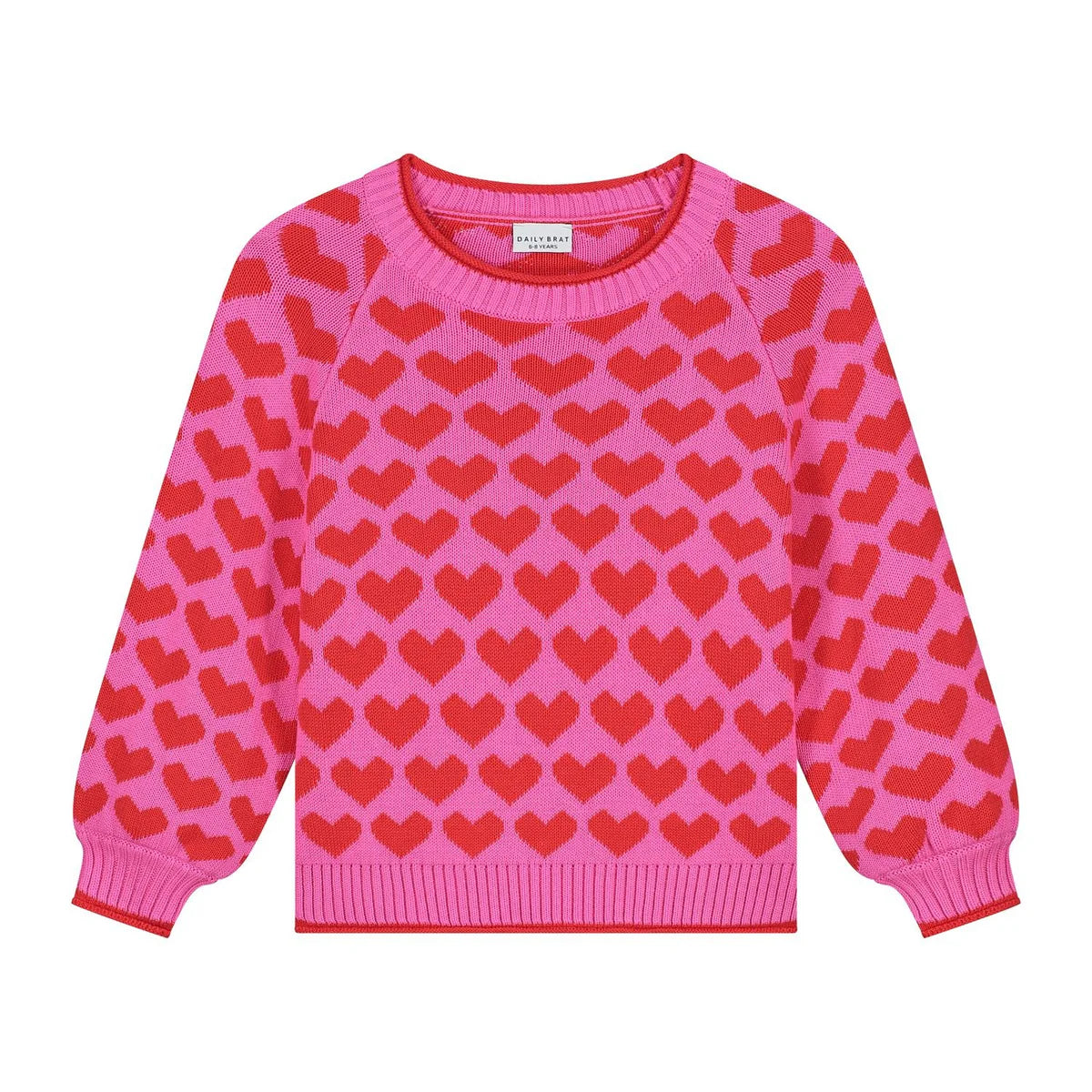 Heart Knitted Sweater