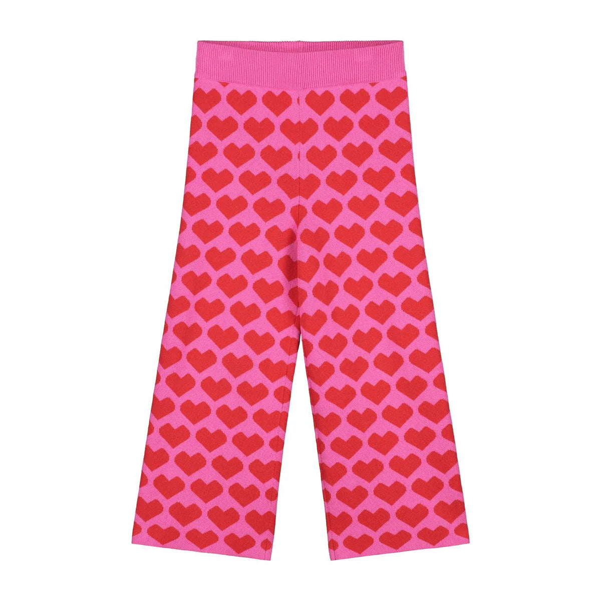 Heart Knitted Pants