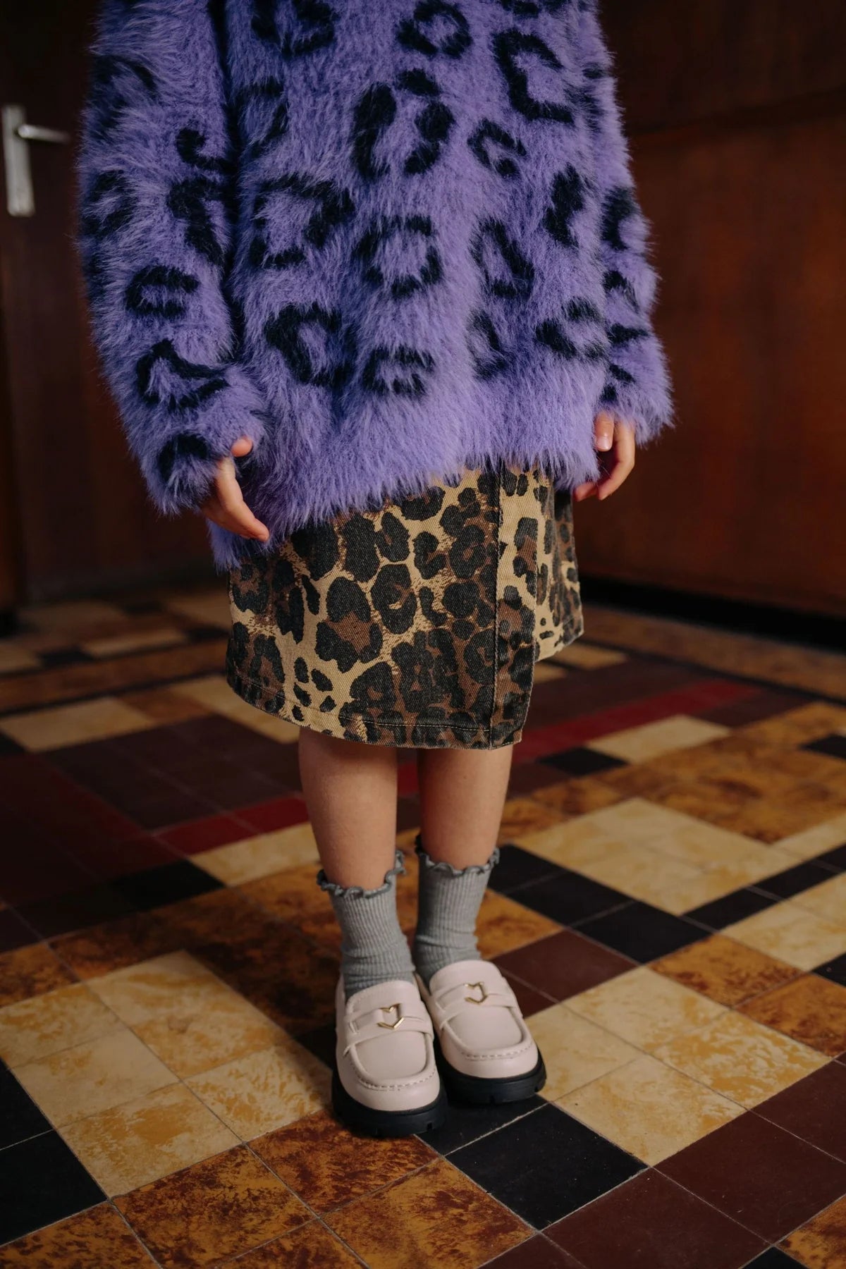 Leopard Skirt