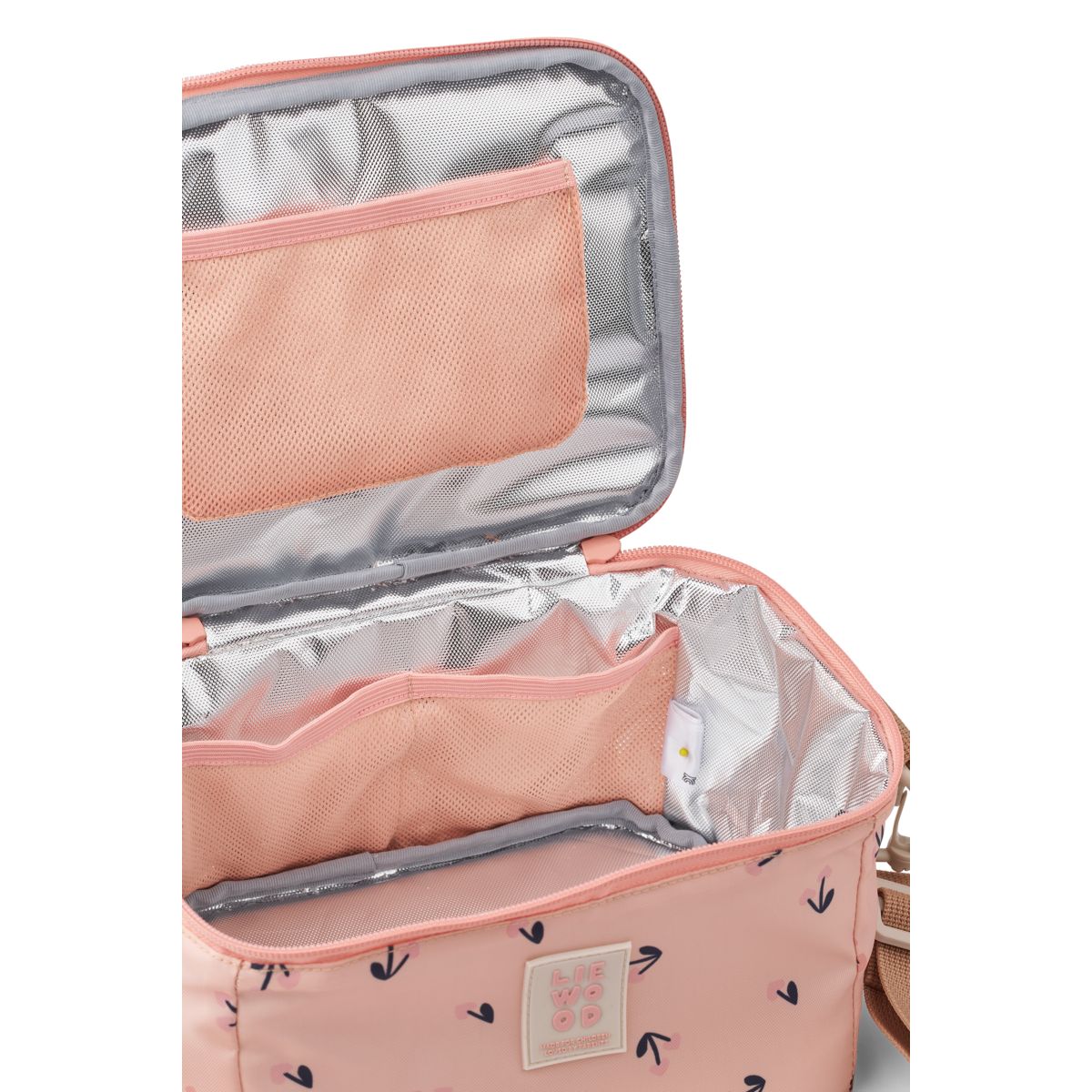 Toby Medium Thermal Bag - Cherry Heart / Rosey