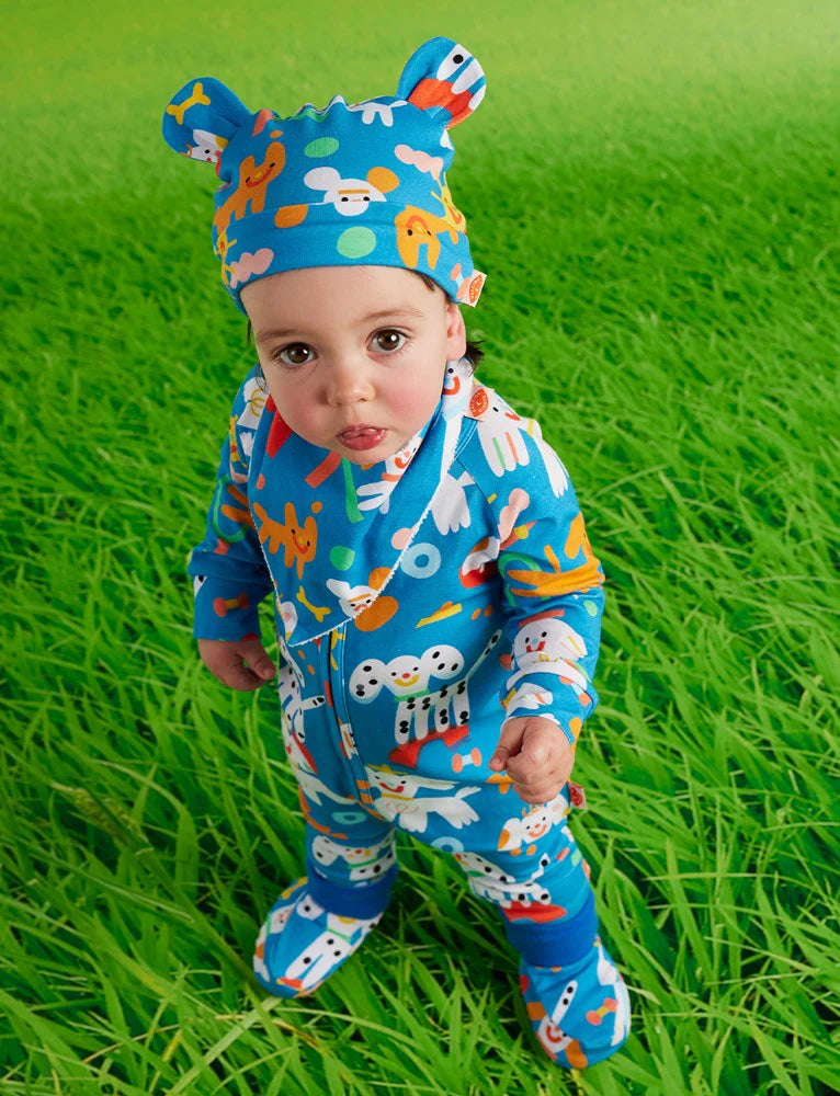 Puppy Park Blanket, Hat & Bib Set