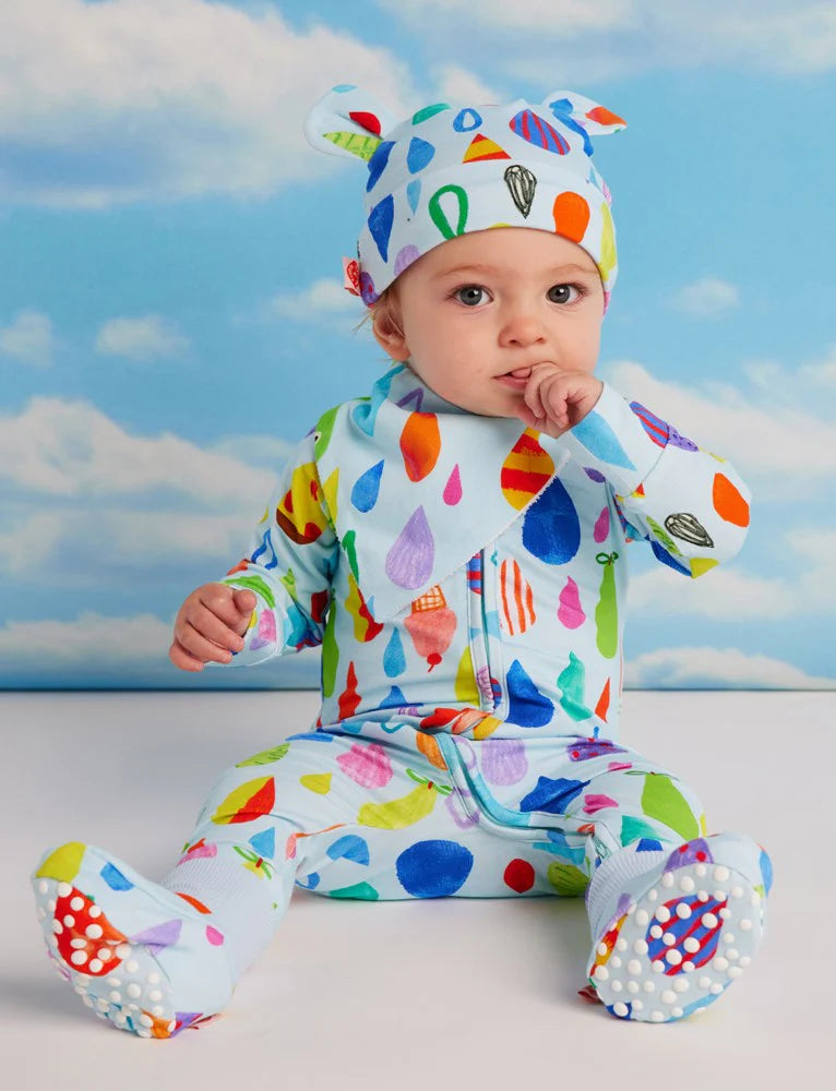 Sun Shower Long Sleeve Playsuit