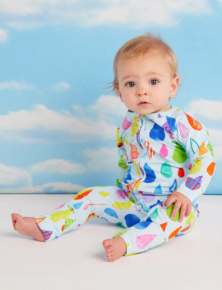 Sun Shower Long Sleeve Playsuit