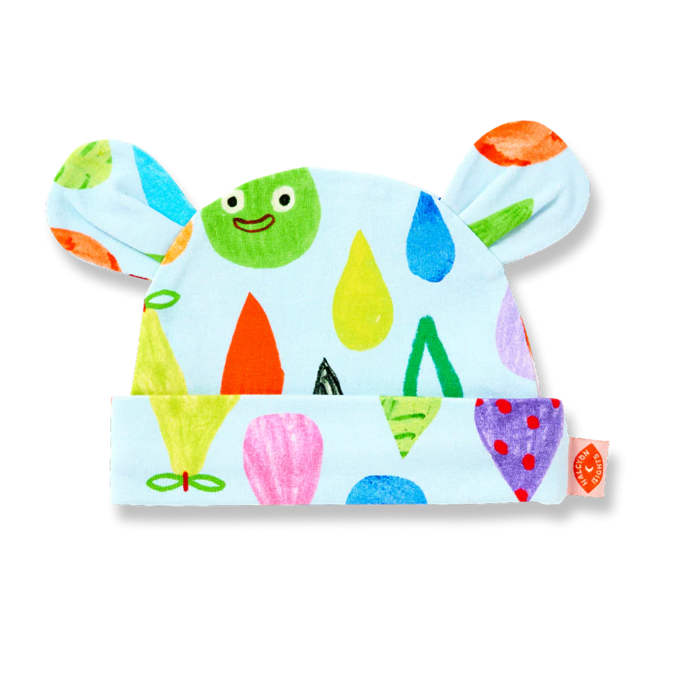 Sun Showers Blanket, Hat & Bib Set