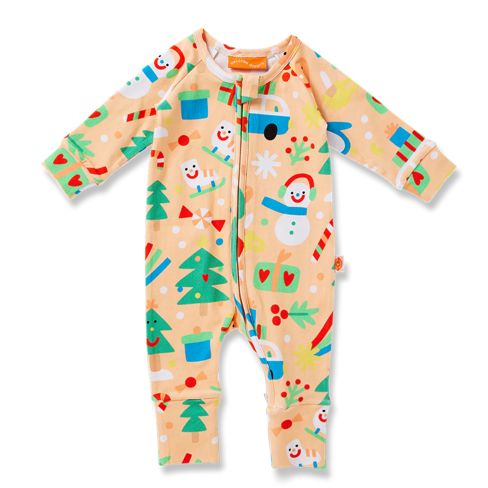 Twinkle Town Long Sleeve Playsuit