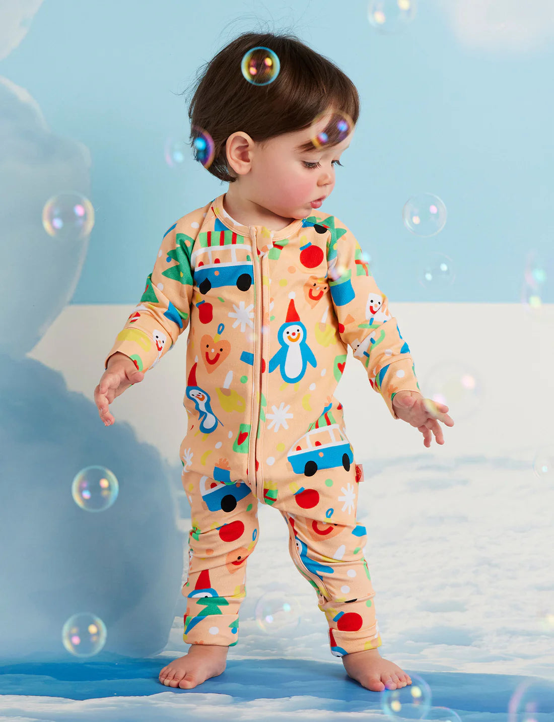 Twinkle Town Long Sleeve Playsuit
