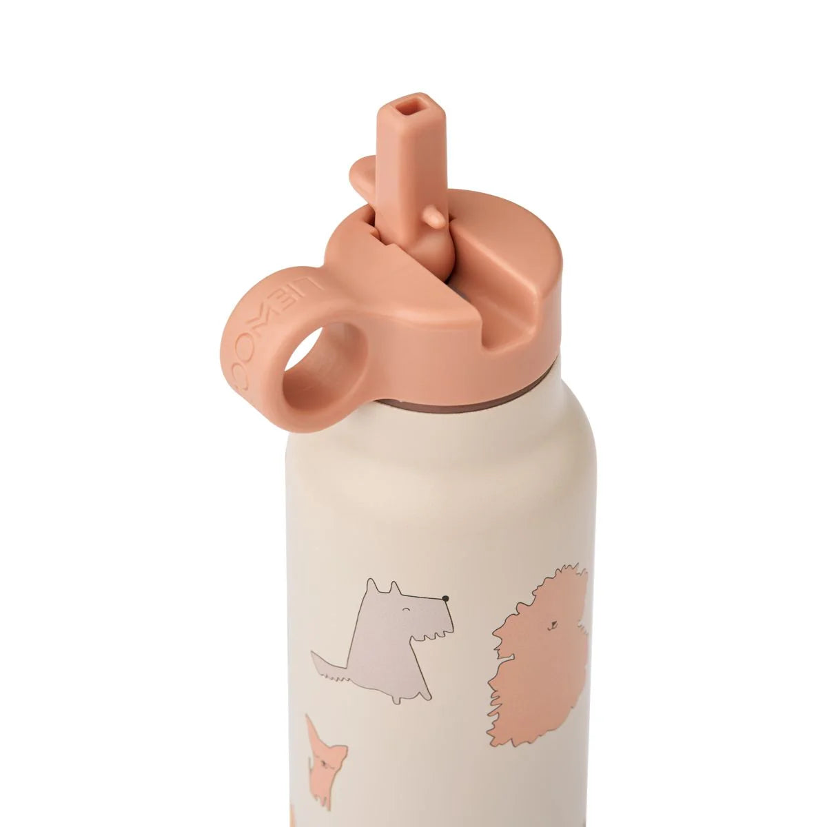 Falk Water Bottle 350ml - Cats and Dogs / Sandy