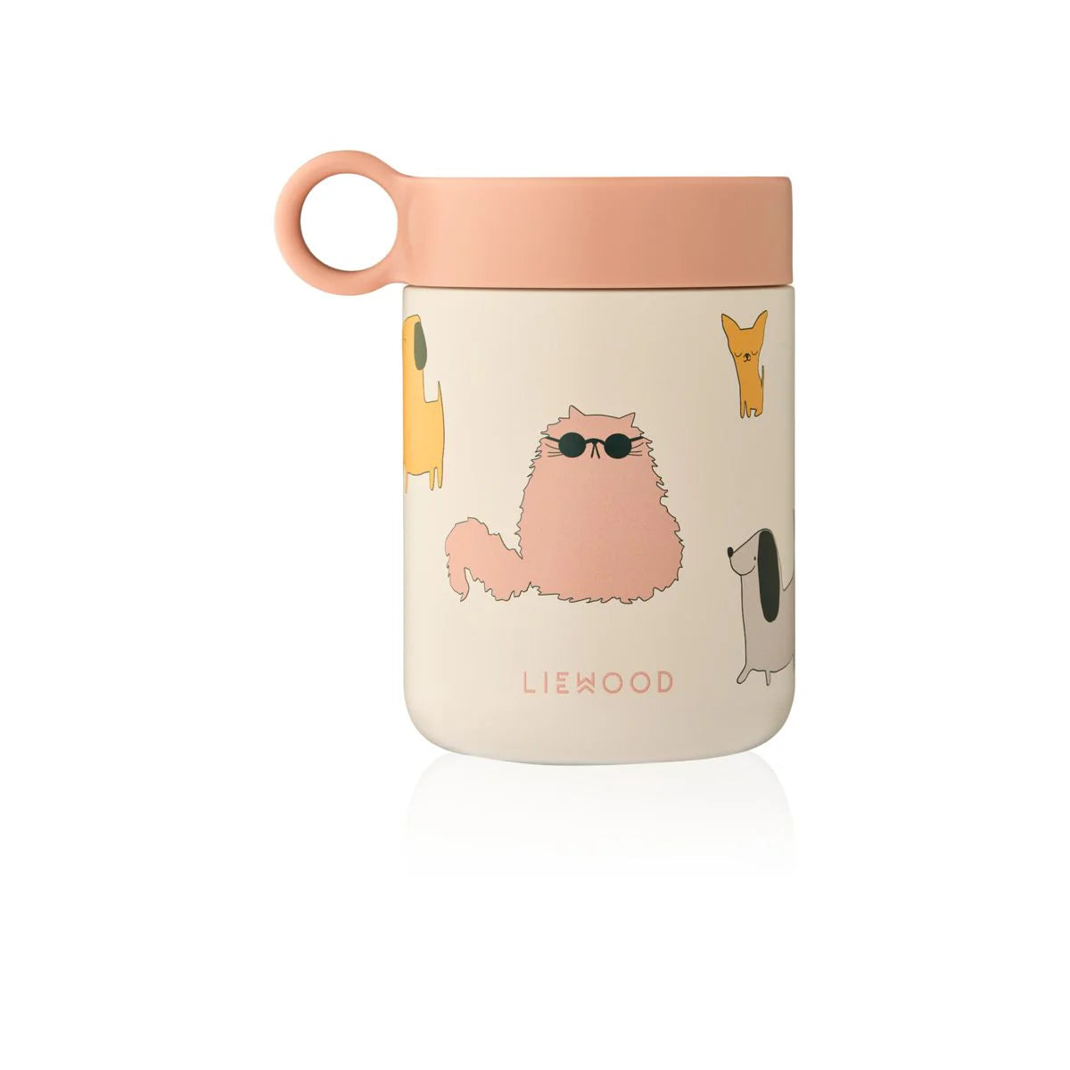 Kiani Food Jar - Cats and Dogs / Sandy