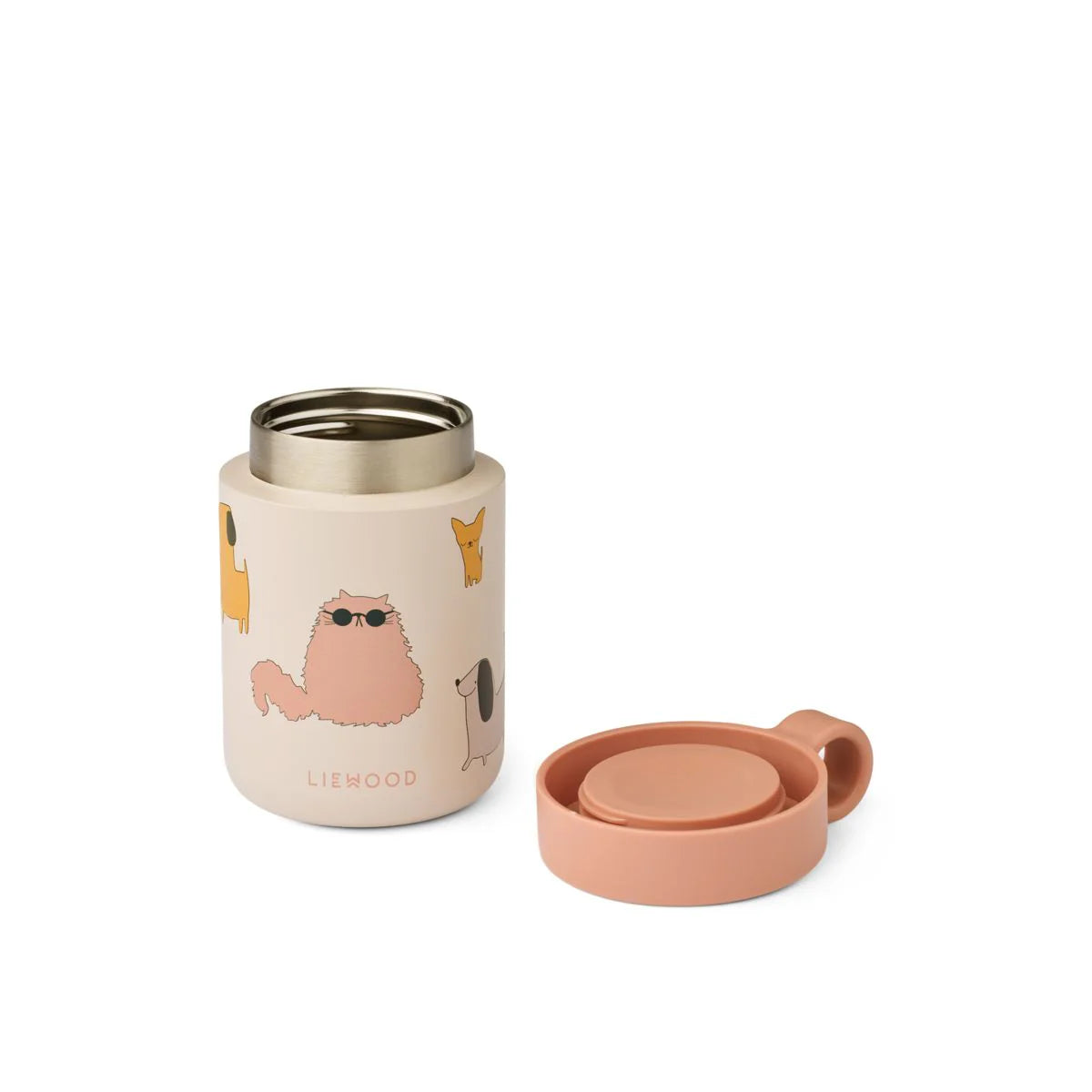 Kiani Food Jar - Cats and Dogs / Sandy