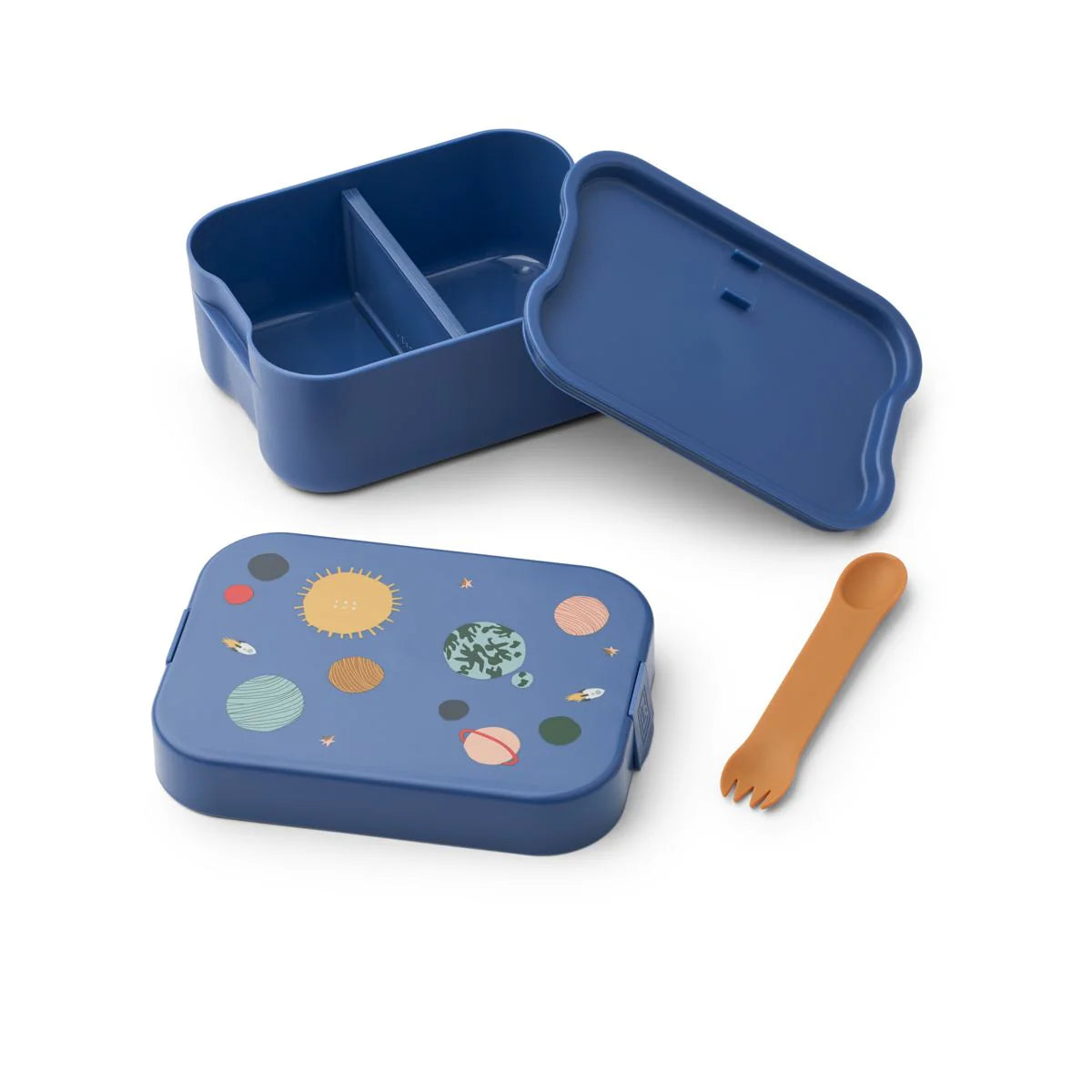 Chelsey Printed Lunchbox Set - Universe / Classic Navy