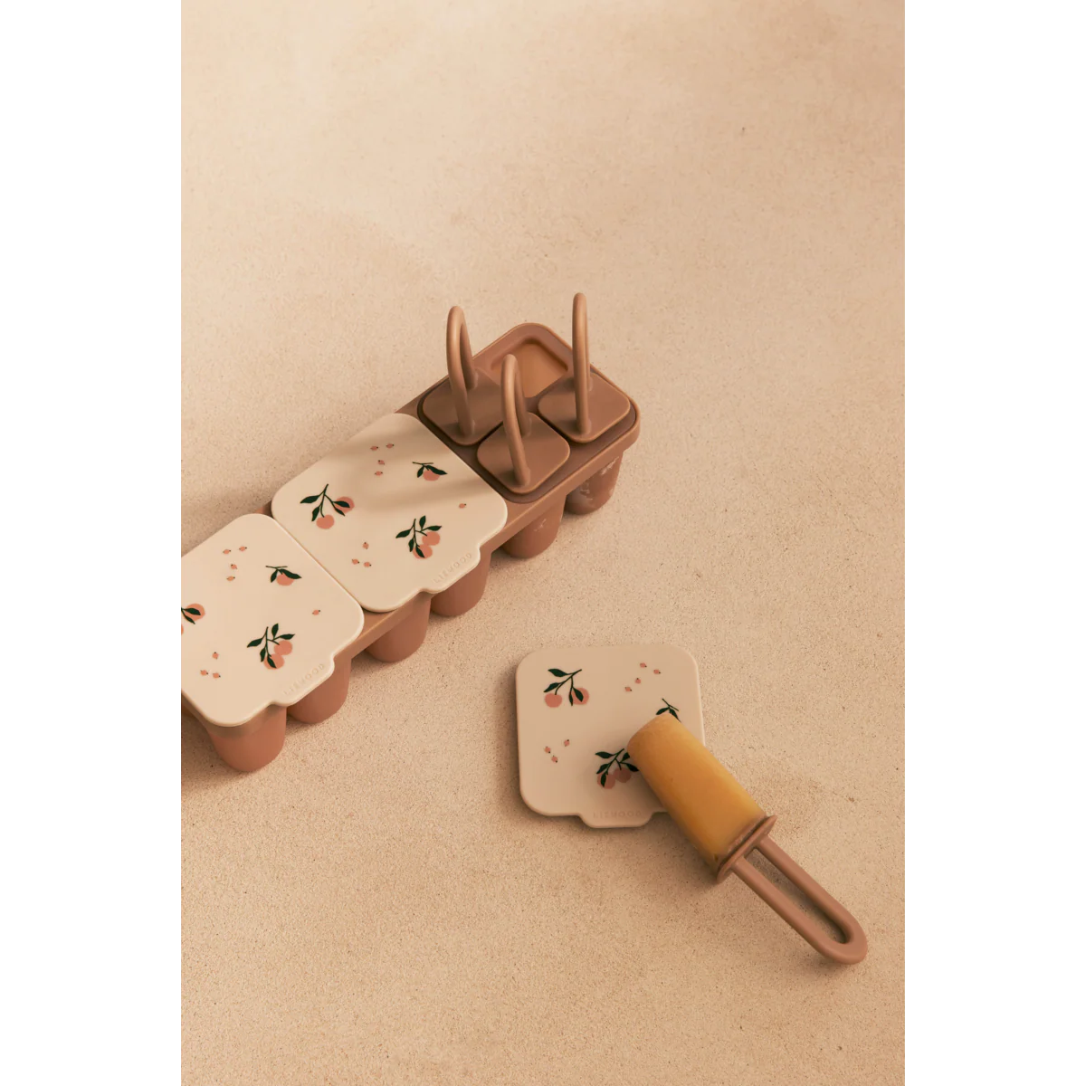 Kaimen Food & Ice Pop Tray - Peach / Sea Shell