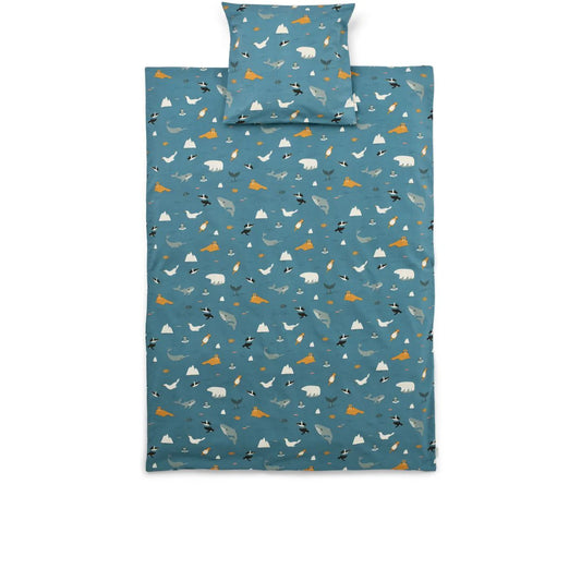 Ingeborg Junior Bedding - Arctic Sea / Ocean View