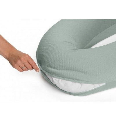 Buddy Classic Pregnancy & Nursing Pillow - Jersey Green
