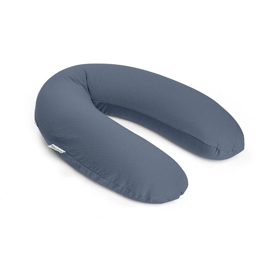 Buddy Pregnancy & Nursing Pillow - Tetra Jersey Blue