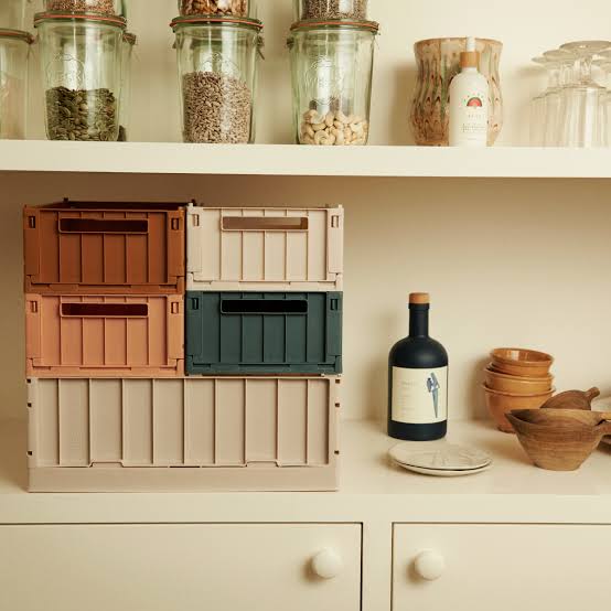 Weston Small Storage Box 2-pack - Indigo