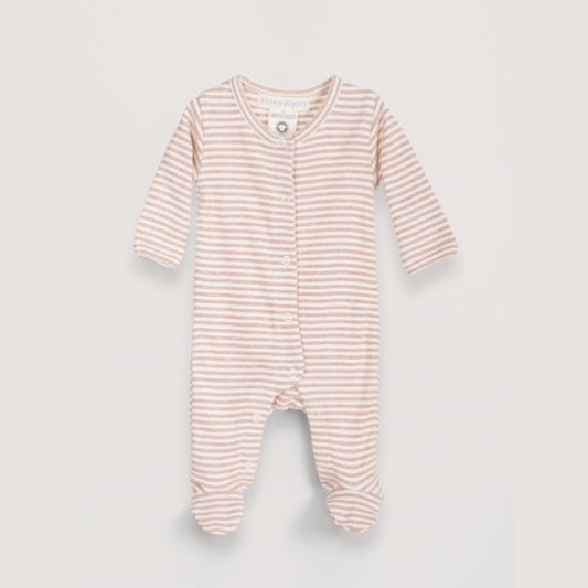 Newborn Playsuit - Clay