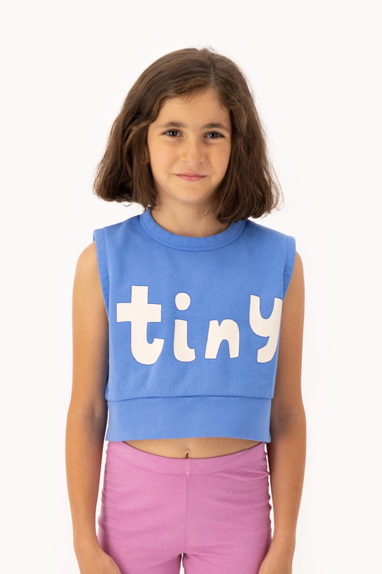 Tiny Sleeveless Sweatshirt