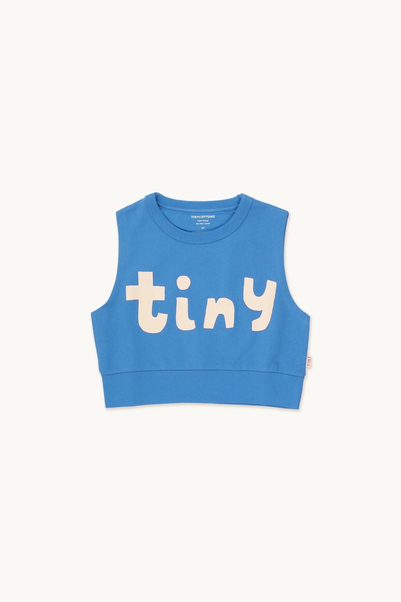 Tiny Sleeveless Sweatshirt