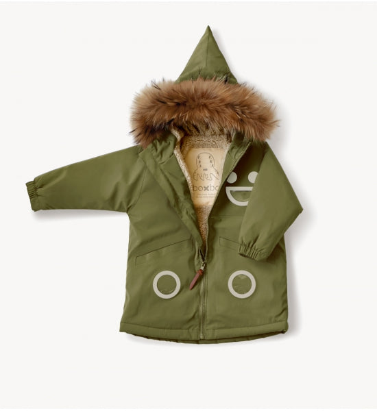 Wistiti Raincoat - Forest Green