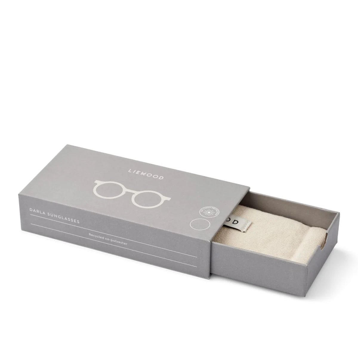 Darla Sunglasses (4-10y) - Rose Transparent