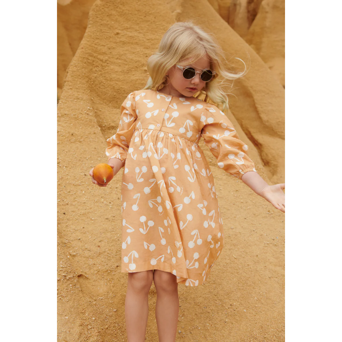 Darla Sunglasses (4-10y) - Rose Transparent