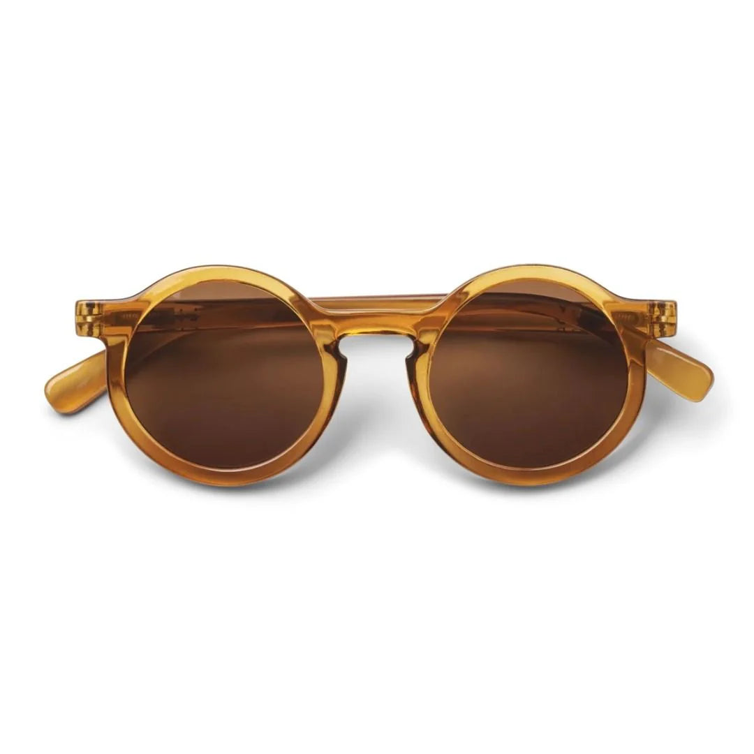 Darla Sunglasses (4-10y) - Mustard Transparent